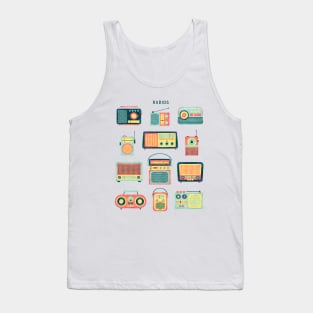 VINTAGE RADIOS Tank Top